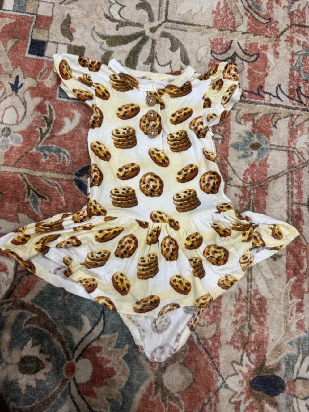 Posh Peanut Chip bodysuit twirl